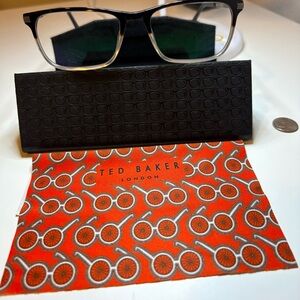 Ted Baker Black and Silver Glasses